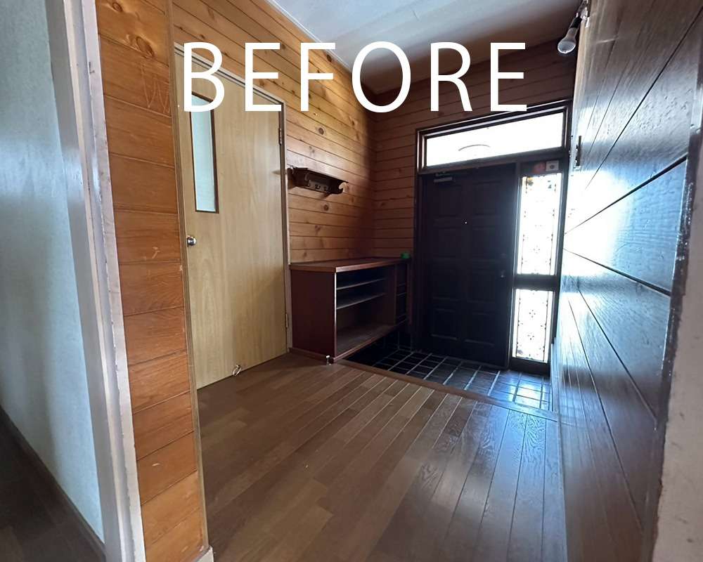 BEFORE・玄関